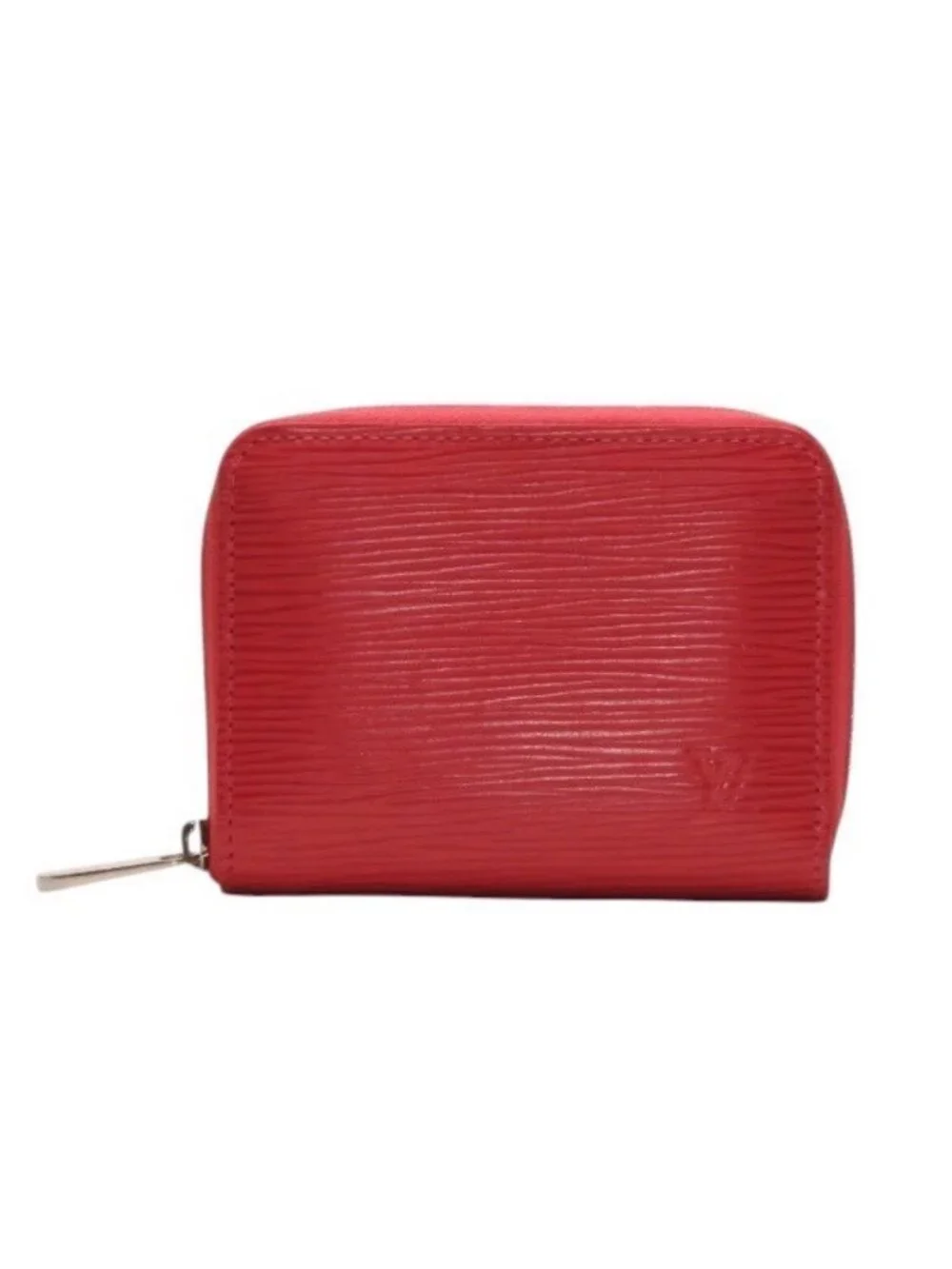 Louis Vuitton Zippy Coin Purse Epi Leather Pink Silver